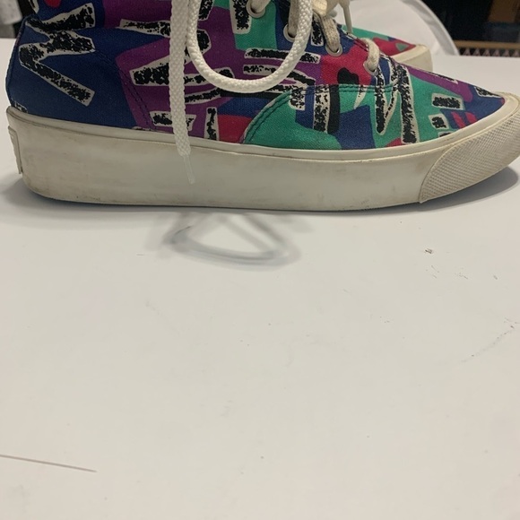 Converse Essential Hi Top Multi Color Skid Grip Sneakers - Picture 13 of 16